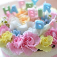 Flower cake Box set